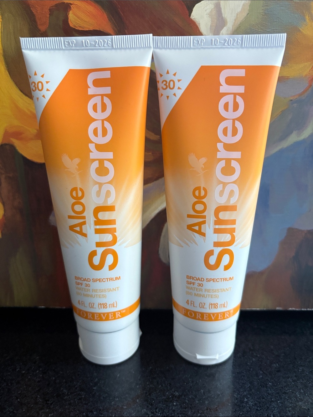 Forever Living Aloe Sunscreen SPF 30 water resistant spf 30 zinc 12%